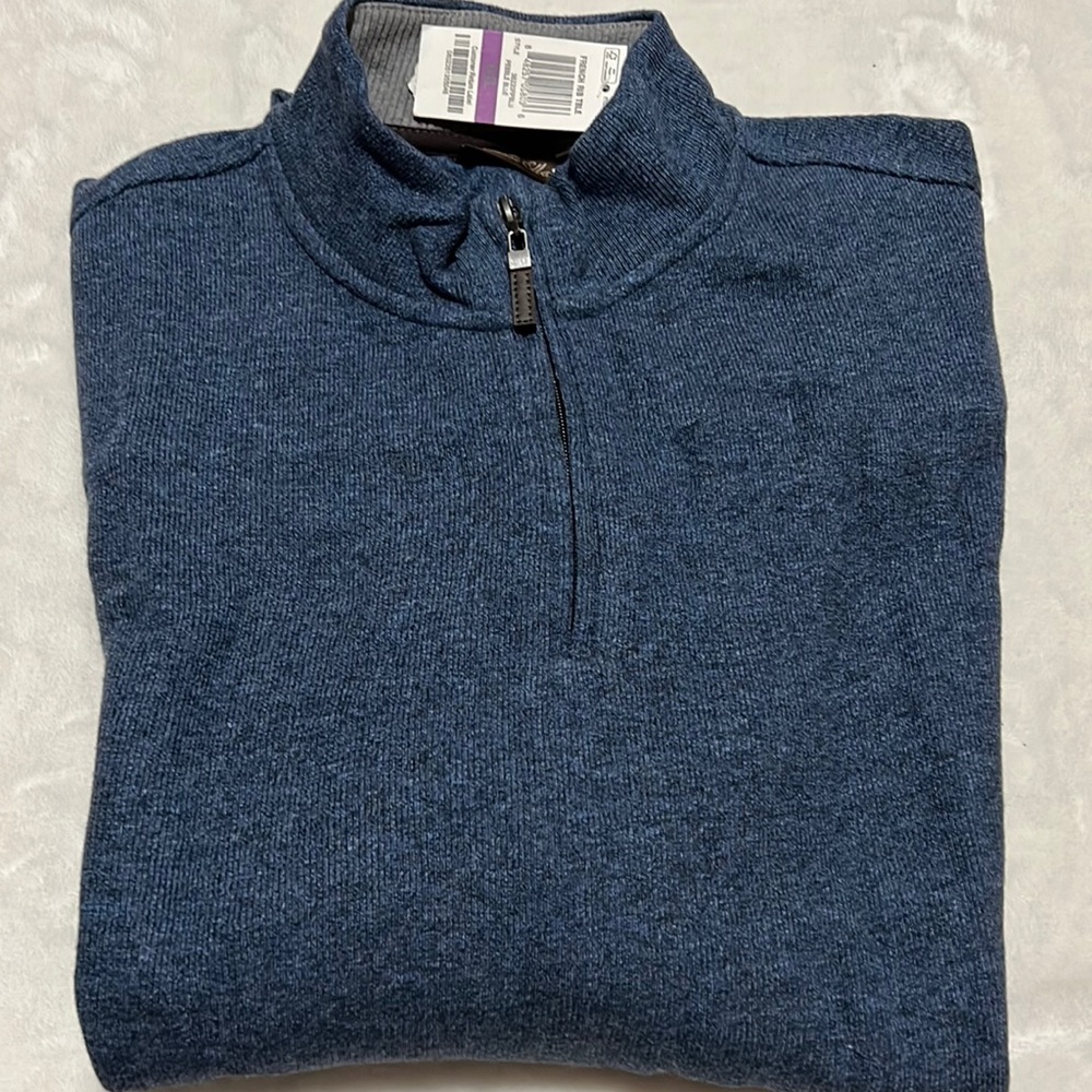 Mens half zip sweater